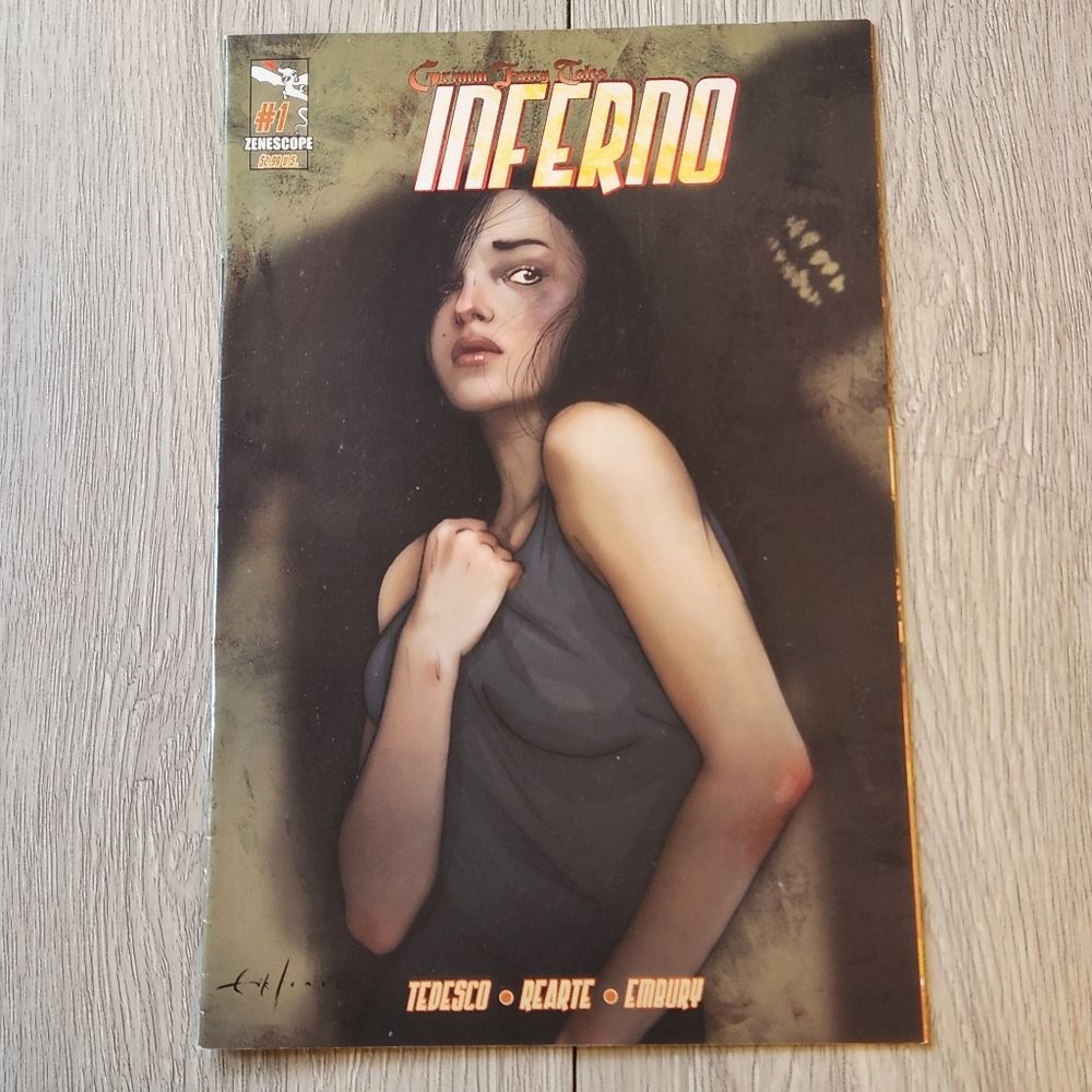 🖤 Inferno Comic Book #1 Zenescope Grimm Fairy Tales